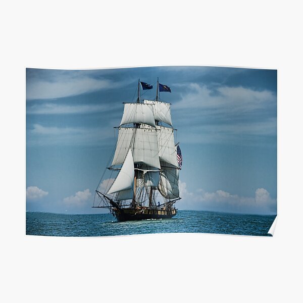 US Brig Niagara Poster