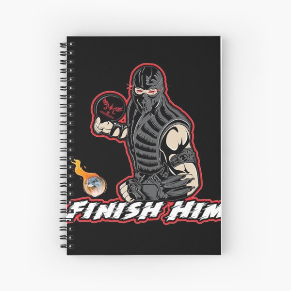 Finish Him Spiral Notebook