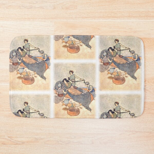 Item preview, THE CONTENT OF HER MIRROR CONTENTED HER - A Fairytale Image designed and sold by johndhalsted.