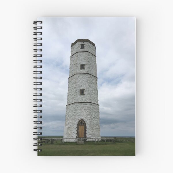 Item preview, Chalk lighthouse, Flamborough Head designed and sold by serenity-photos.