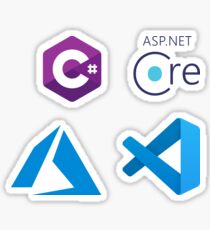 ASP.NET Core Development Combo Pack Sticker