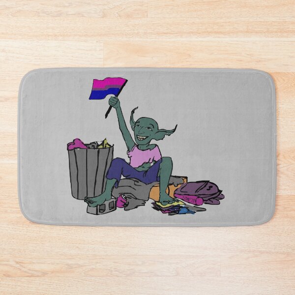 Item preview, Bi Pride Goblin designed and sold by ThumperDaeTime.
