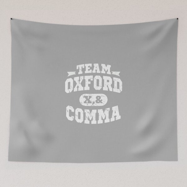 Item preview, Team Oxford Comma designed and sold by Yipptee Shirts.