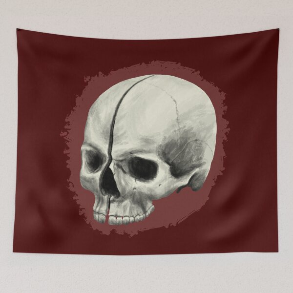 Item preview, A Skull Divided designed and sold by KristalStittle.