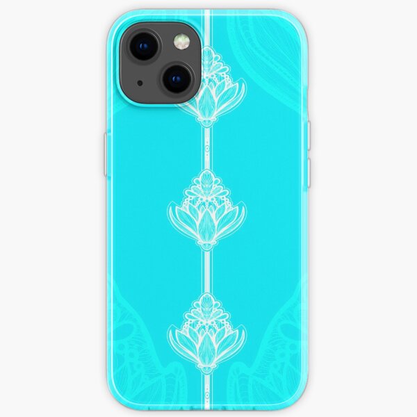 Chakra awakening || Blue Lotus Flower iPhone Soft Case