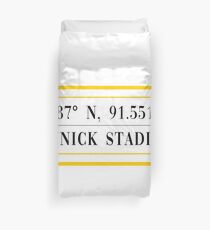 Kinnick Stadium Duvet Cover