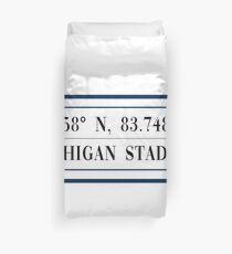 Michigan Stadium Duvet Cover