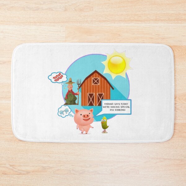 Item preview, Farmers Special Pig Ribbons designed and sold by VictorIos.