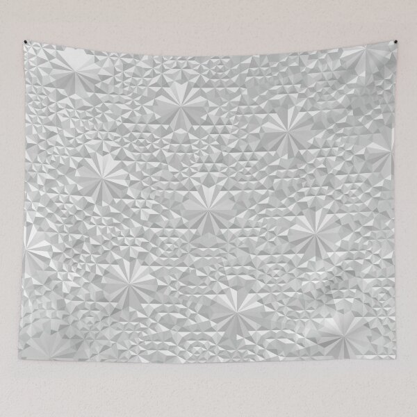 Item preview, White triangles and squares designed and sold by Girih.