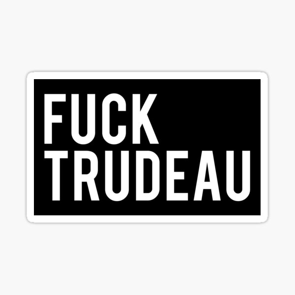 BAISE JUSTIN TRUDEAU Sticker