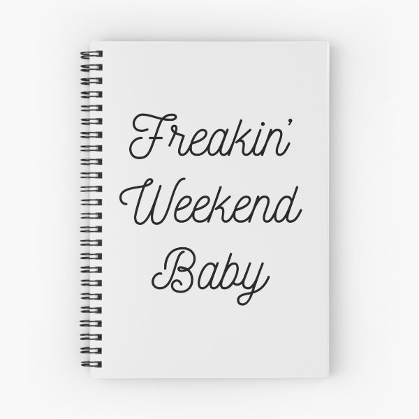 Artikelvorschau, Freakin 'Weekend Baby entworfen und verkauft von FontfulDesigns.