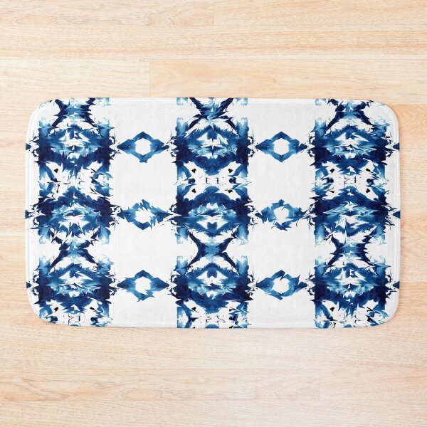 Item preview, Indigo Watercolor Japanese Shibori designed and sold by Liz Plummer.