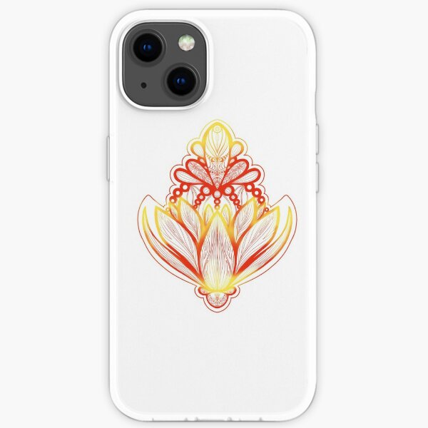 Lotus Flower , Chakra Awakening  iPhone Soft Case