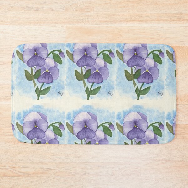 Item preview, Violet Pansies designed and sold by Martina Fagan.