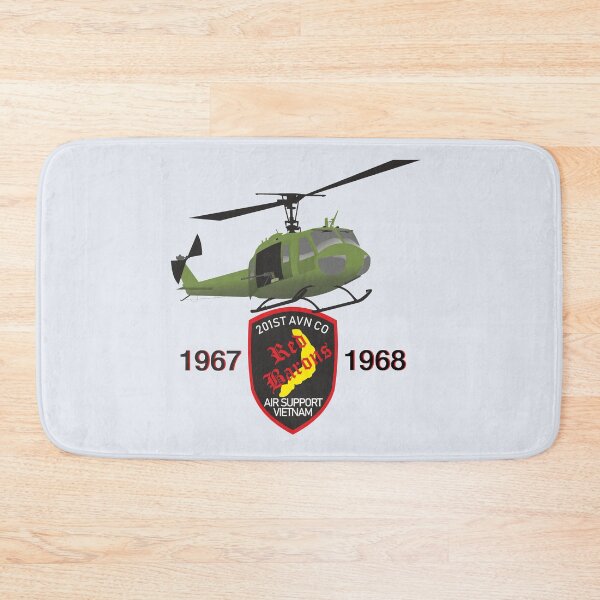 Item preview, 201st AVN CO Red Barons UH-1 Military Helicopter designed and sold by NorseTech.