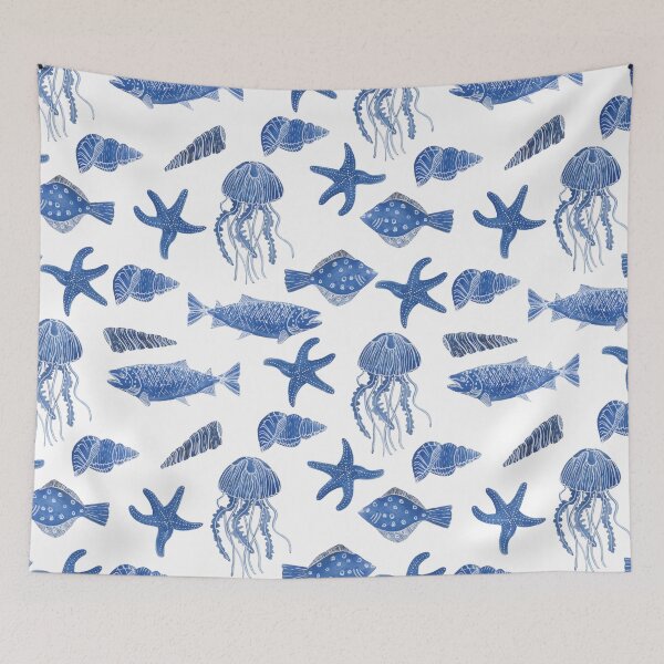 Item preview, Deep Blue Sea designed and sold by Heatherandhare.