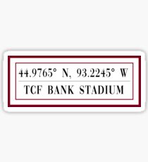 TCF Bank Stadium Sticker