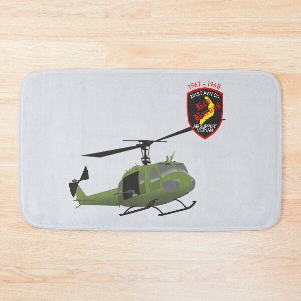 Item preview, 201st AVN CO Red Barons UH-1 Military Helicopter designed and sold by NorseTech.