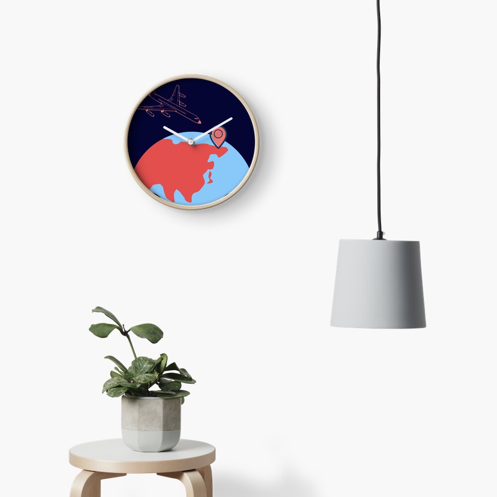 Item preview, Clock designed and sold by chelledavies.