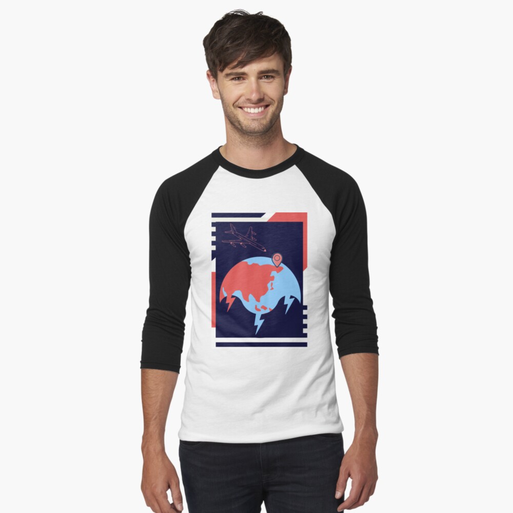 Item preview, Baseball ¾ Sleeve T-Shirt designed and sold by chelledavies.