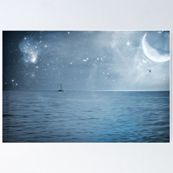 Item preview, moonlight over the caribbean  designed and sold by maybememories.