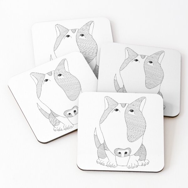 Item preview, Bull terrier designed and sold by Azyrielle.