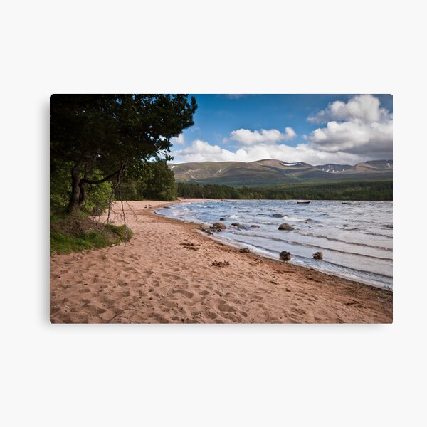 Item preview, Loch Morlich and the Cairngorm Mountains designed and sold by Mark Howells-Mead / Permanent Tourist.