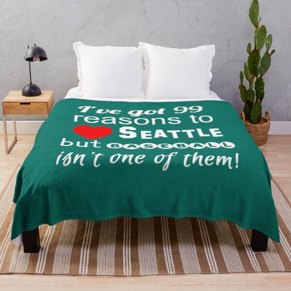 Item preview,  99 Reasons to Love Seattle But Baseball Isn't One of Them designed and sold by Greenbaby.
