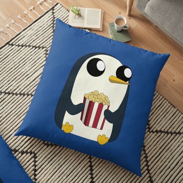 Gunter loves popcorn! Floor Pillow