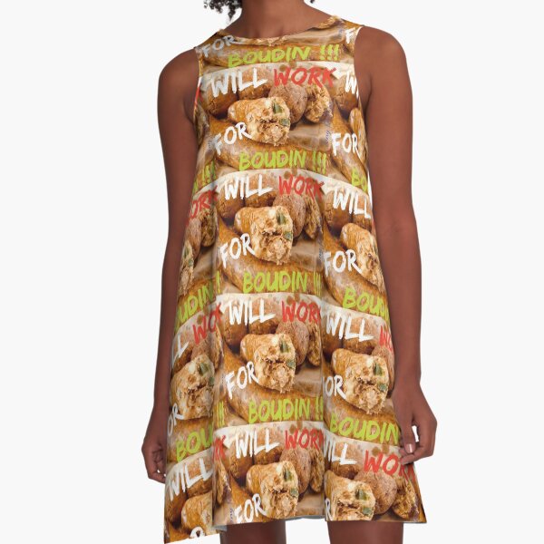 Will Work for Boudin A-Line Dress