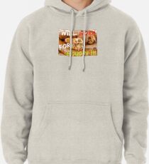 Will Work for Boudin Pullover Hoodie