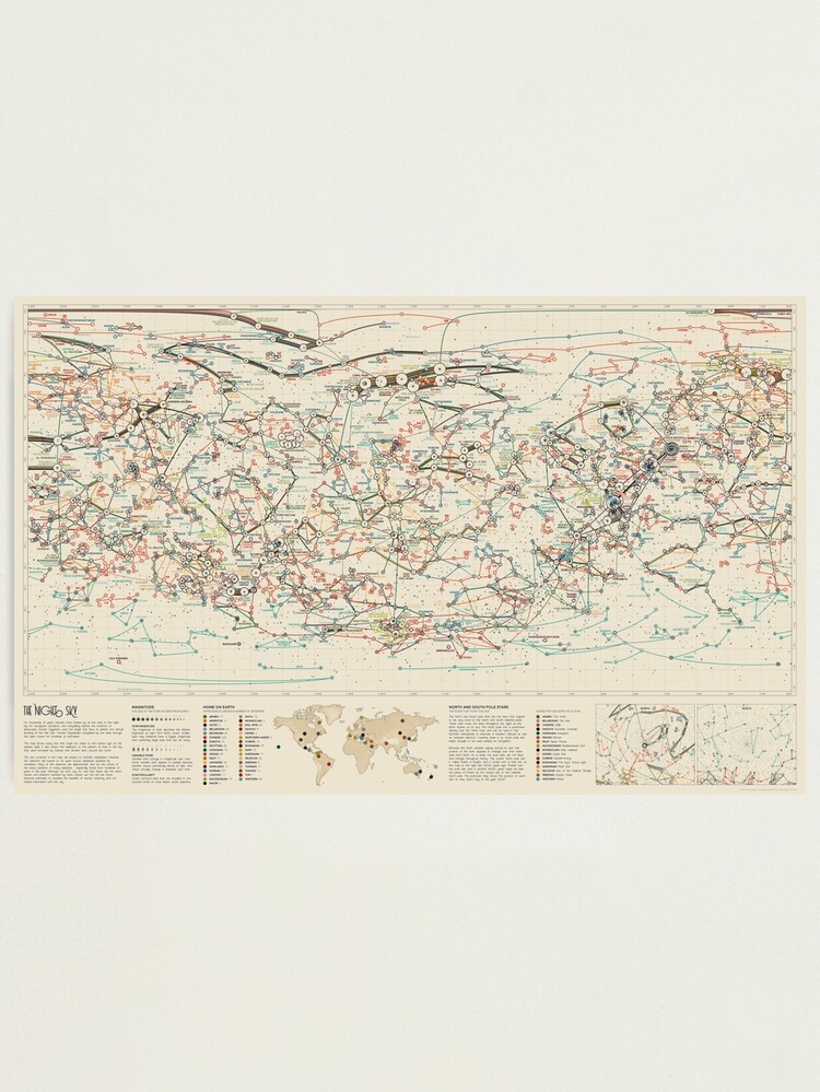Alternate view of World Constellations Photographic Print