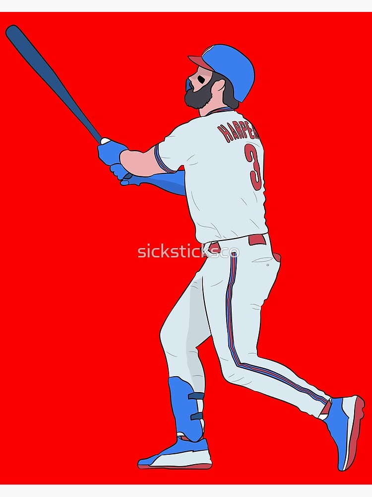 How to Draw Bryce Harper for Kids EASY - Philadelphia Phillies