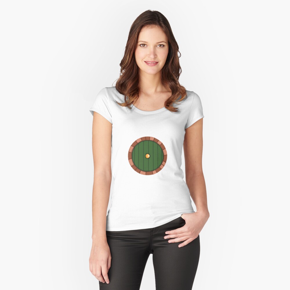 Item preview, Fitted Scoop T-Shirt designed and sold by mollyesymms.