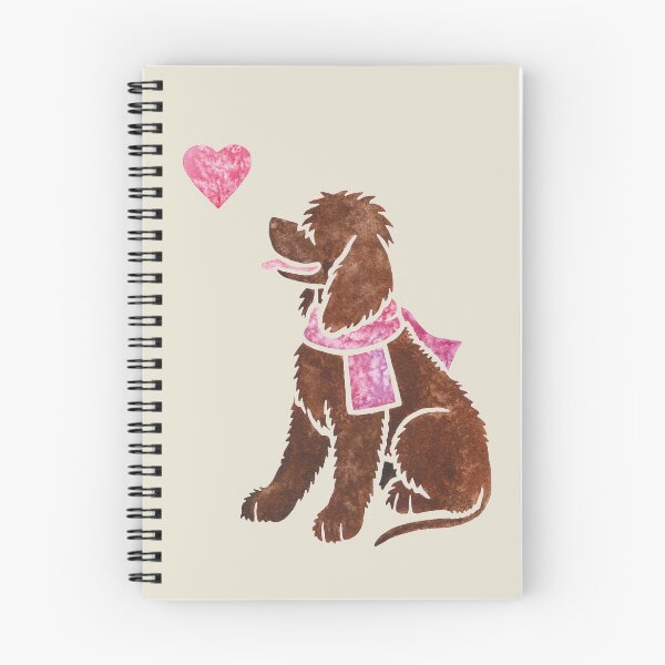 Item preview, Watercolour Irish Water Spaniel designed and sold by animalartbyjess.