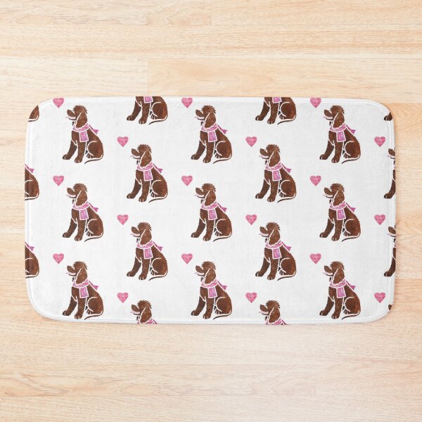 Item preview, Watercolour Irish Water Spaniel designed and sold by animalartbyjess.
