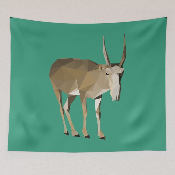 Artikelvorschau, Geometrische Saiga-Antilope entworfen und verkauft von Williambeuk.