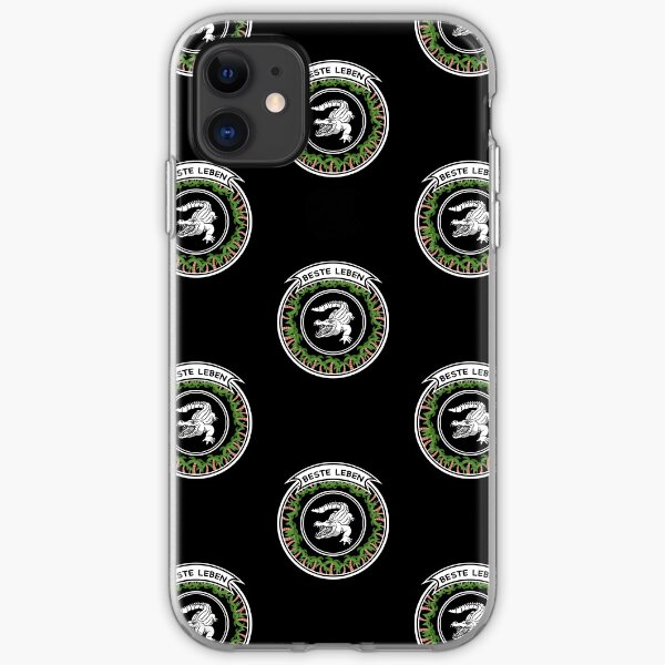 Beste Leben Croco Design iPhone Soft Case