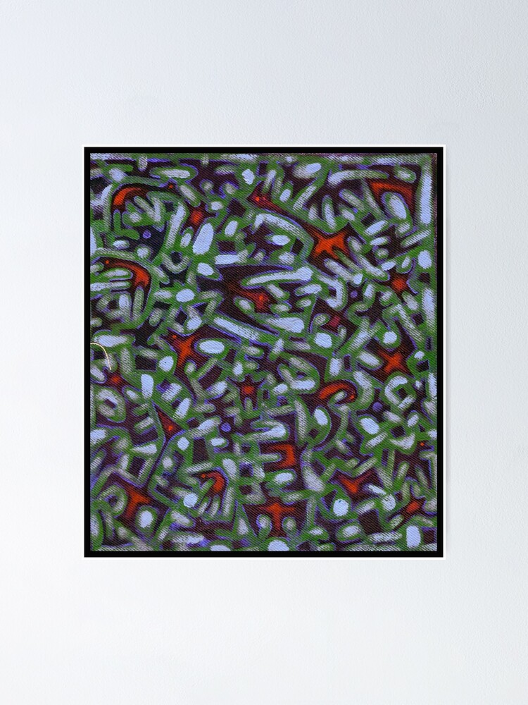 Imagen 1 de 3, Póster con la obra Floaters #33, diseñada y vendida por StarGrotto.