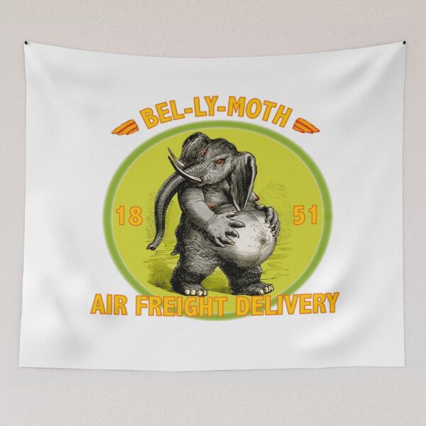 Item preview, Bel-Ly-Moth Air Freight Delivery designed and sold by VictorIos.