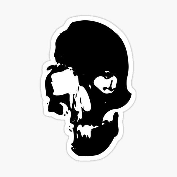 Skull Sticker