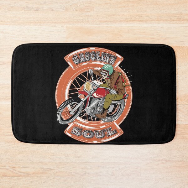Item preview, Motorcycle For Men Gasoline Soul Biker Vintage designed and sold by DSWShirts.