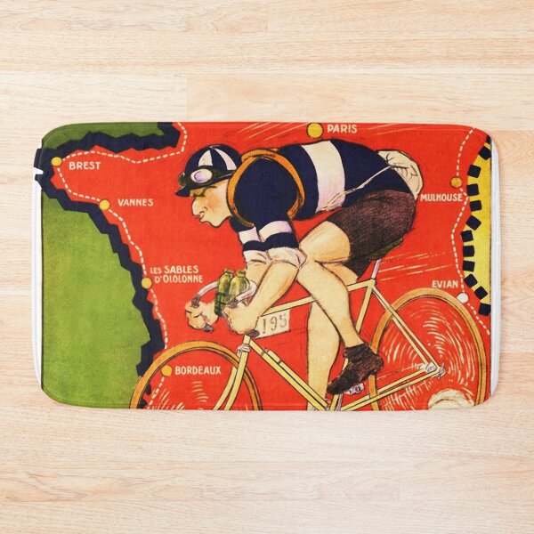 Item preview, Vintage French bicycle race advert designed and sold by Glimmersmith.