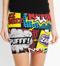 Comic Book Mini Skirt