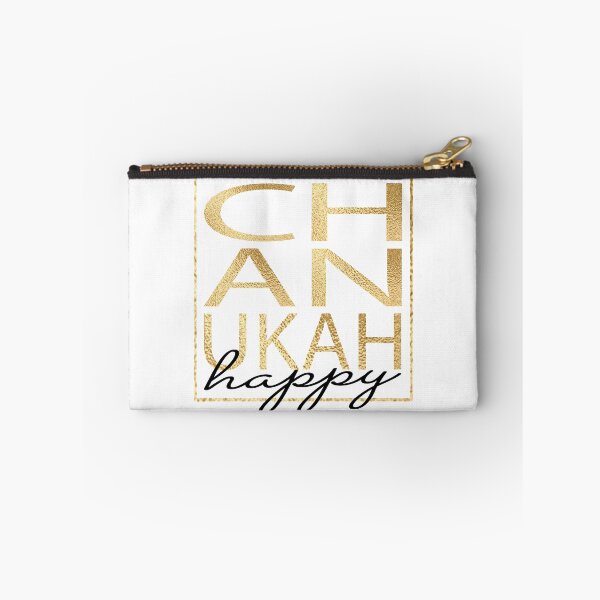 Item preview, Chanukah Happy Gold & Black Design designed and sold by Eileen Morris.