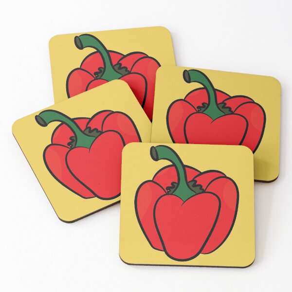 Item preview, Cartoon Red Pepper designed and sold by azule1.