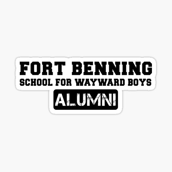 Item preview, Fort Benning School for Wayward Boys Alumni BCT designed and sold by ericthemagenta.