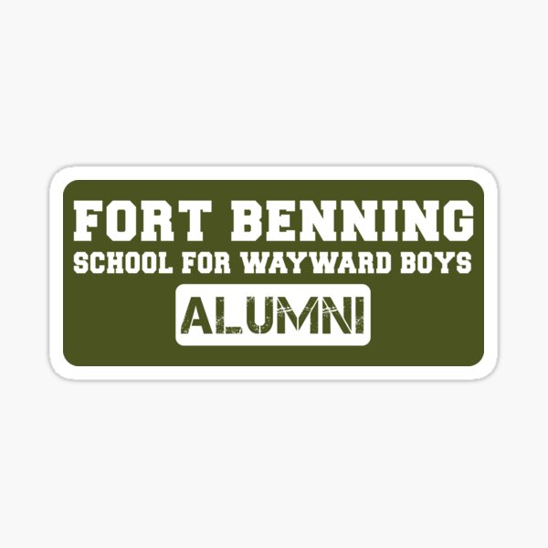 Item preview, Fort Benning School for Wayward Boys Alumni BCT designed and sold by ericthemagenta.
