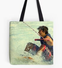 Timo in action....... Tote Bag