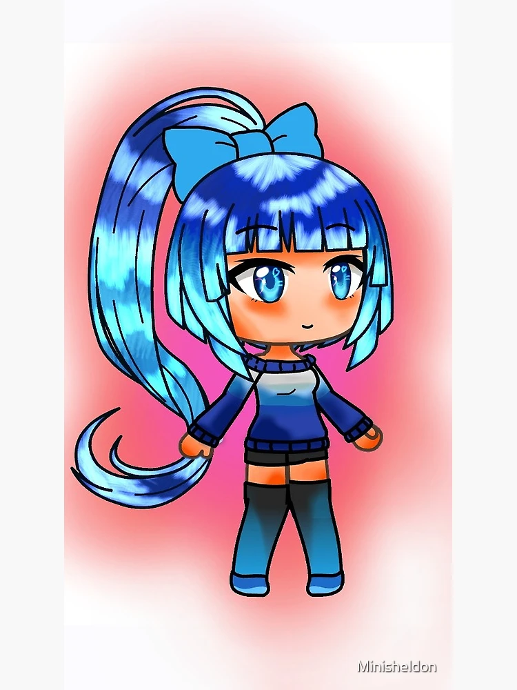 Oc in Gacha Life 2 Postcard for Sale by Minisheldon